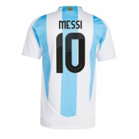 Argentína Lionel Messi #10 Domáci futbalový dres Copa America 2024 Krátky Rukáv